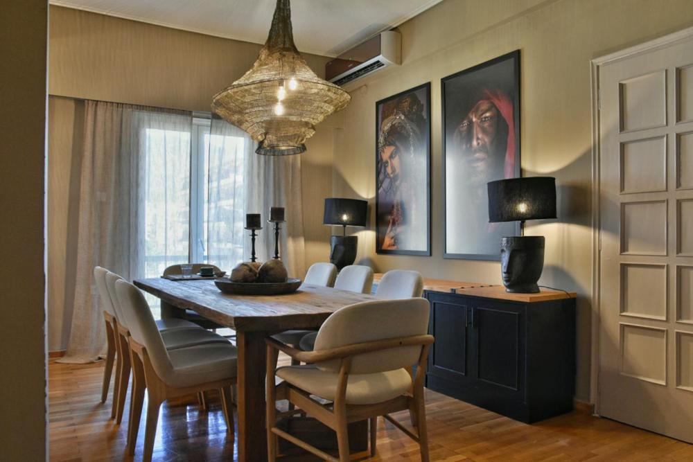 Pepromeno Luxury Apartment In The City Center 卡拉马塔 外观 照片